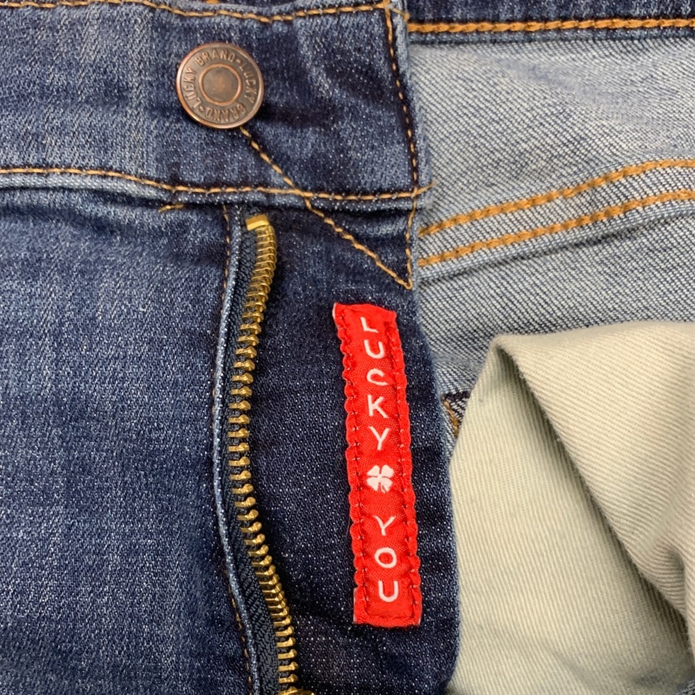 Lucky Brand Men's 36x30 Coolmax 110 Slim Stretch Jeans EUC Classic Male Denim - Picture 6 of 9